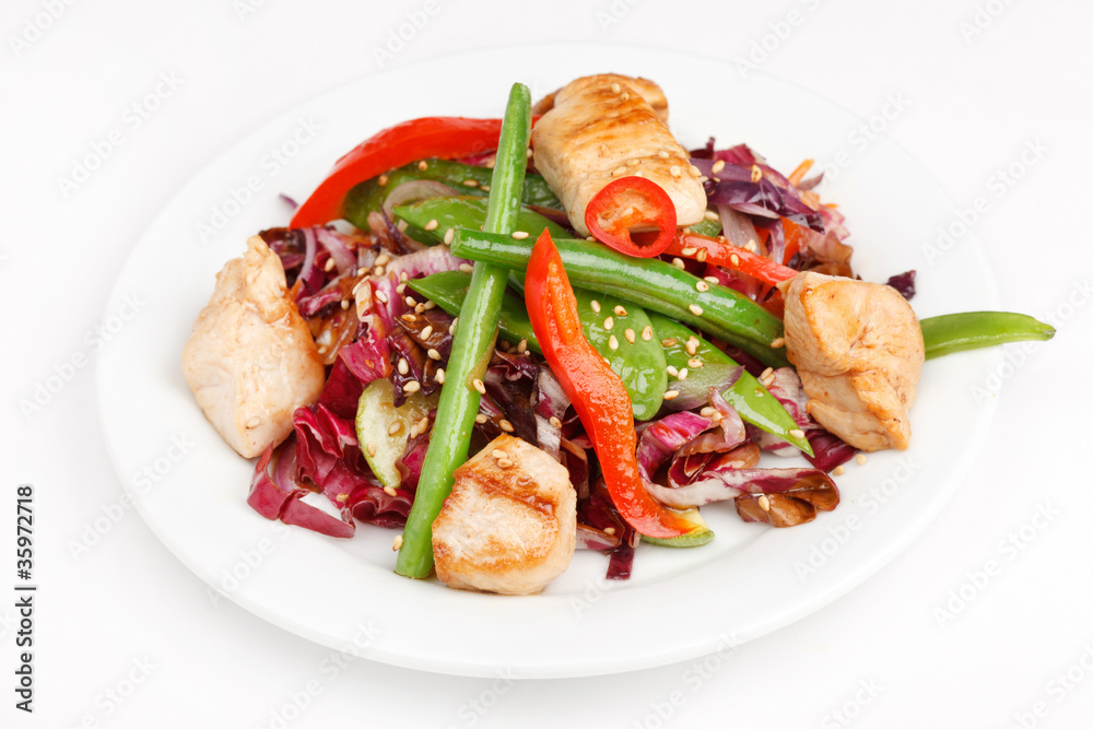 meat with vegetables meat with vegetables