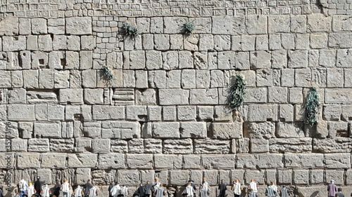 Wailing wall in Mini Israel