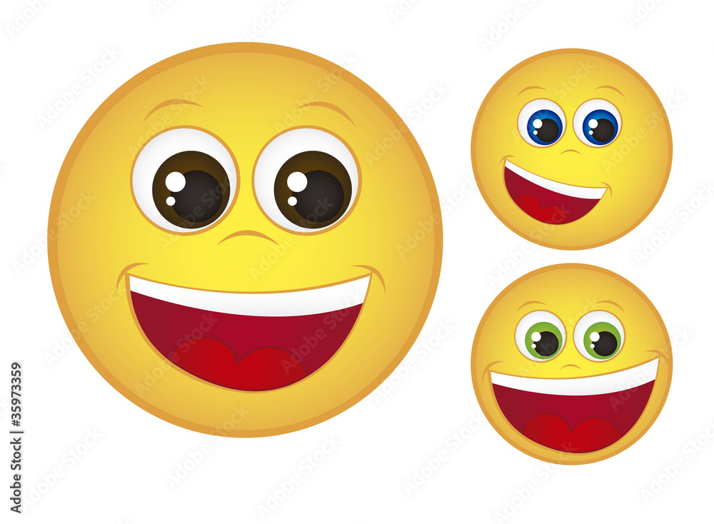 Fototapeta premium happy face