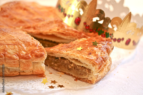 Galette des Rois (Dreikönigskuchen, Frankreich)