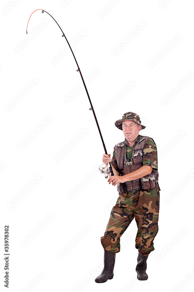 Senior fisherman Senior fisherman