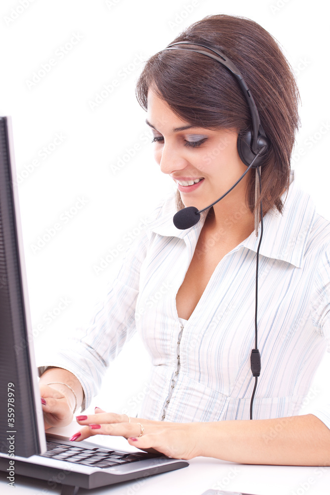 beautiful young female representative beautiful young female representative