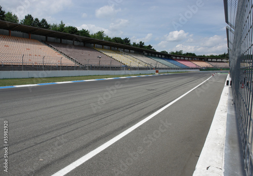 opposite pit lane in Hockenheim photo