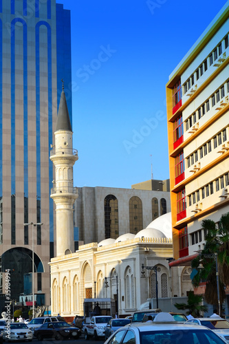 Mosque in Commercial center of Jeddah