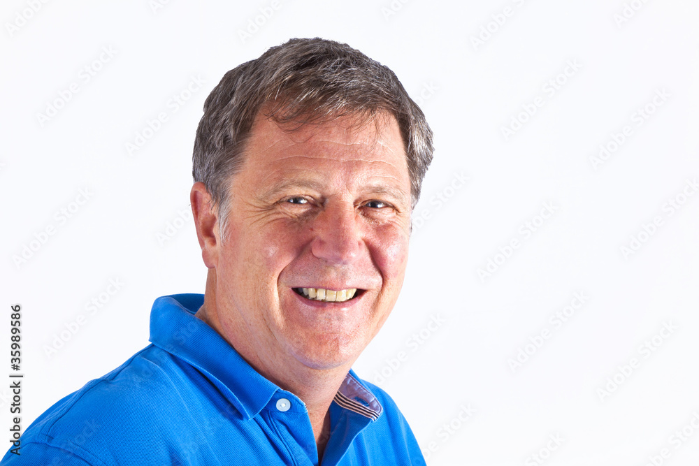 leisure man in studio isolated on white leisure man in studio isolated on white