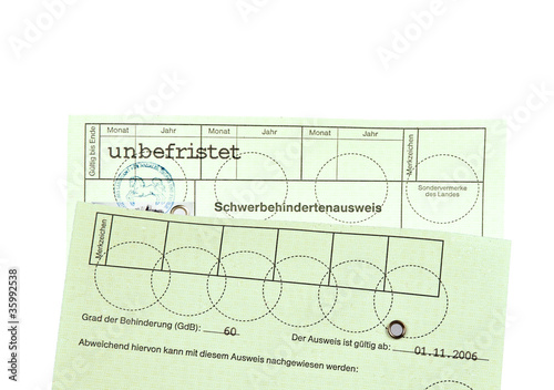 schwerbehindert photo