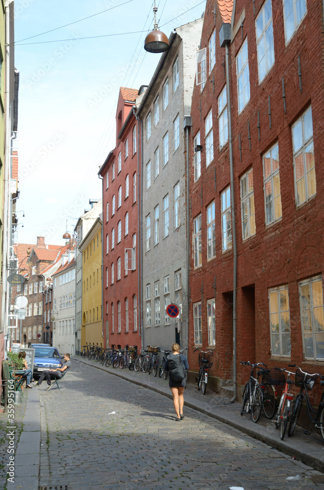 Obraz premium Street in Copenhagen