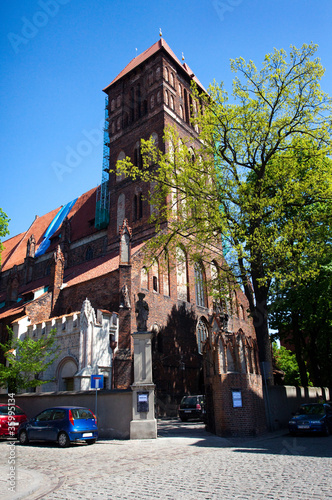 Church of Sts. Jacob -monument in Torun,Poland