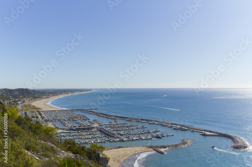 Garraf coastal town photo