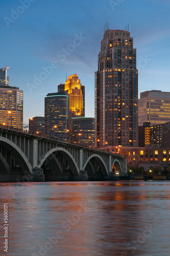Obraz na płótnie Minneapolis w salonie