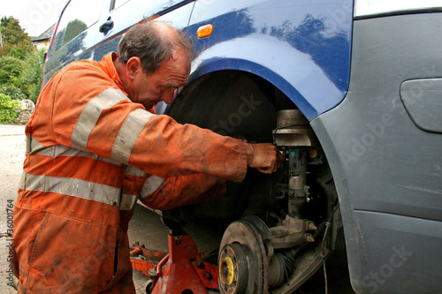 mechanic at work