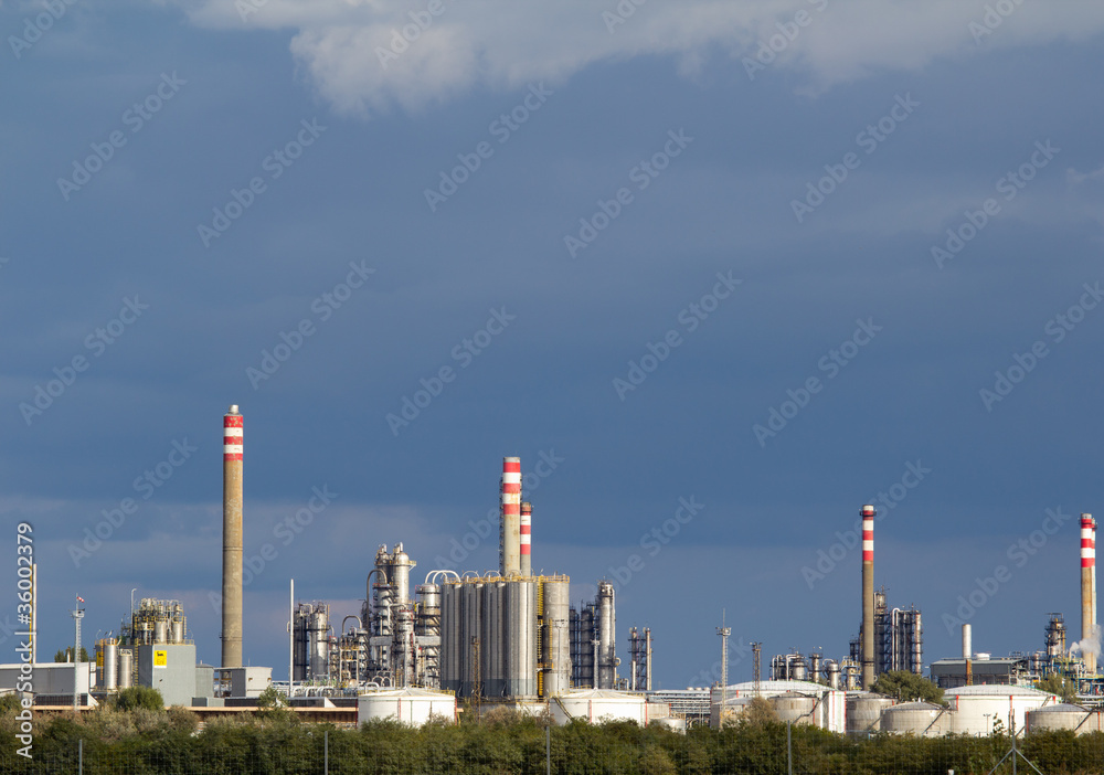 Oil refinery