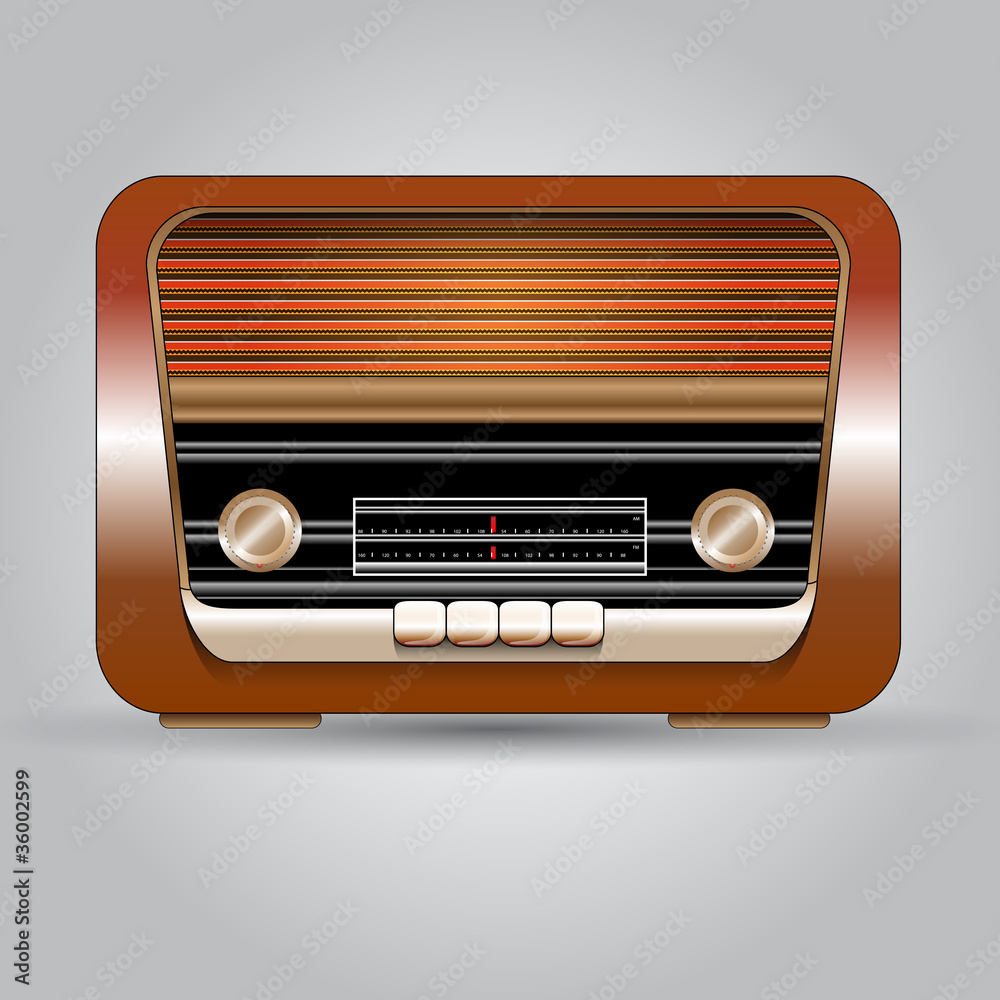 Beautiful Retro Radio Beautiful Retro Radio