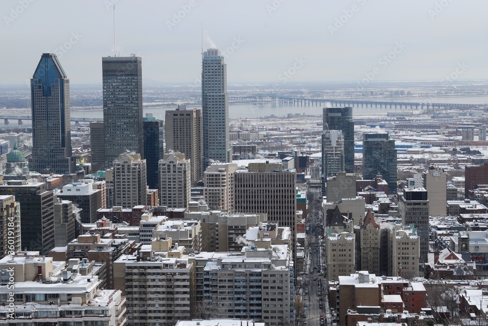 Naklejka premium Montreal