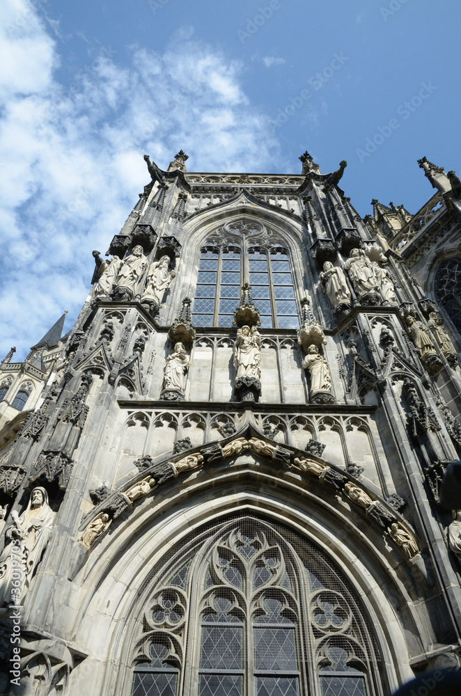 The Cathedral in Aachen (Germany)