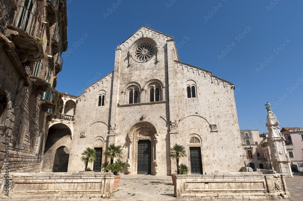 Bitonto (Bari, Puglia, Italy) - Old cathedral in Romanesque styl