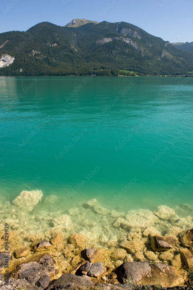 Wolfgangsee in Austria Wolfgangsee in Austria