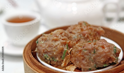 Meat balls is delicious Chinese food