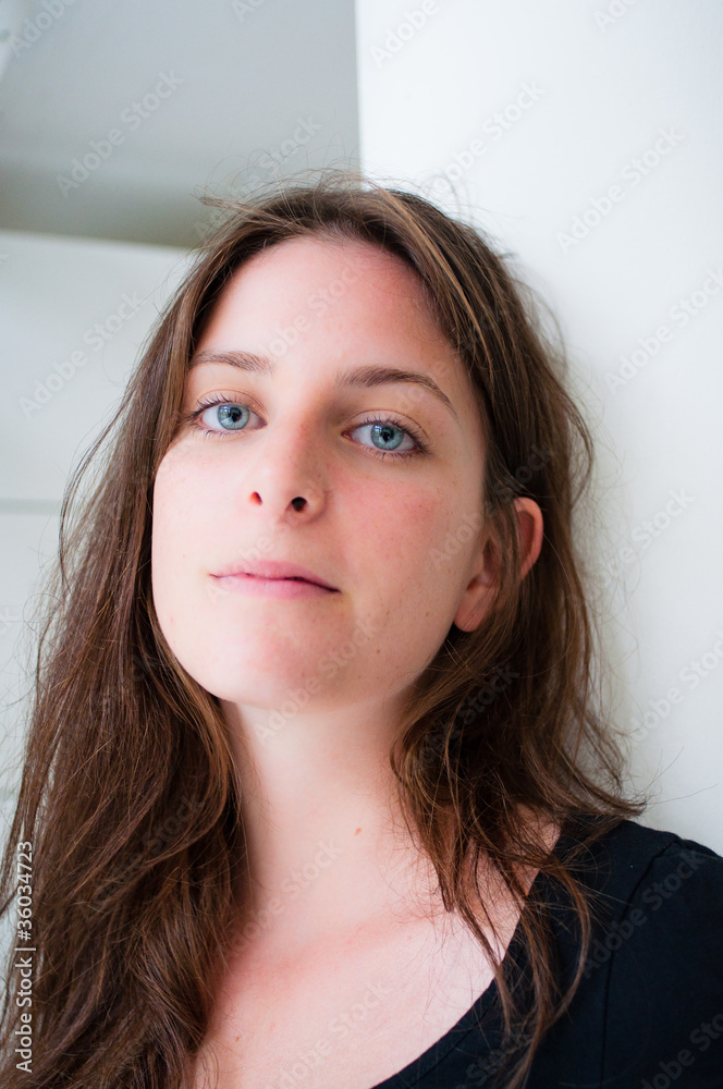 beautiful young attractive woman portrait beautiful young attractive woman portrait