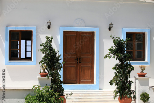Zia village on Kos Island  Dodecanese  Greece