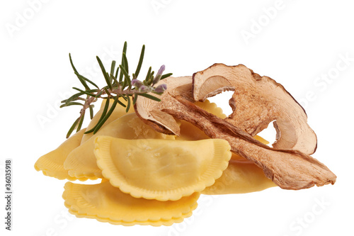 Tortelli ai porcini e pancetta