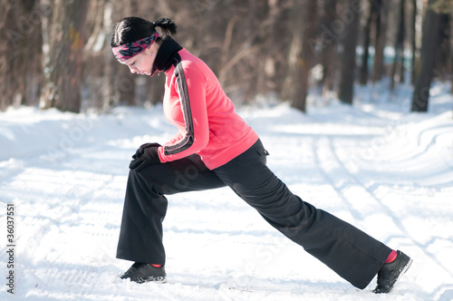 stretching fitness exercise