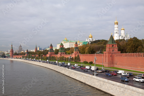 Moscow Kremlin and Moskva River