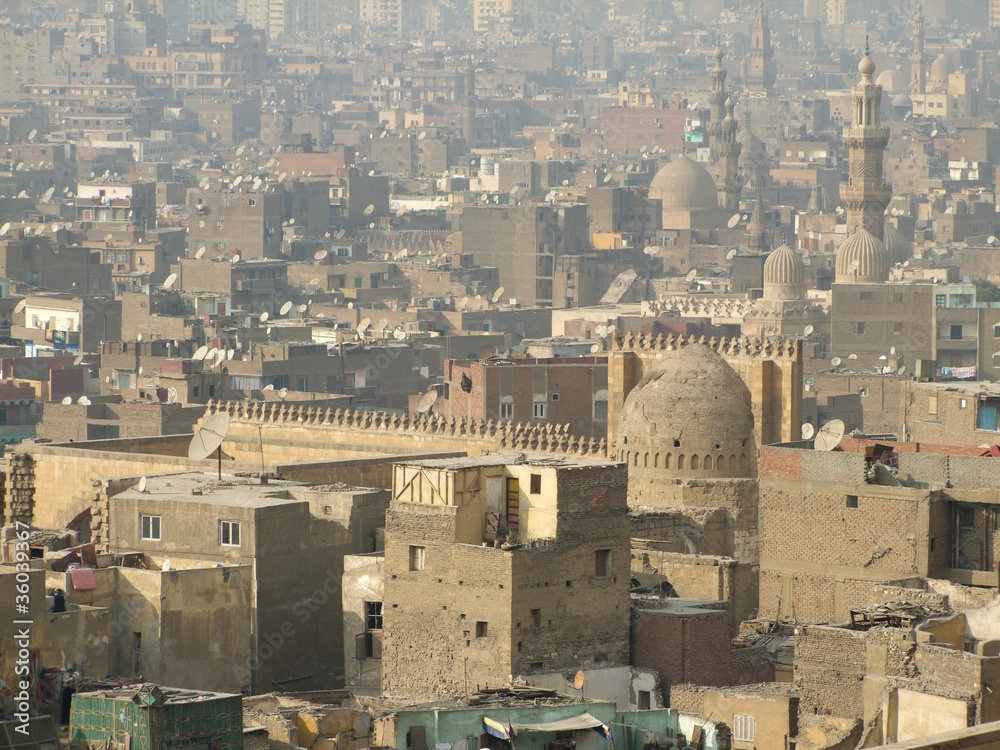 Cairo including Mosque of Ibn Tulun