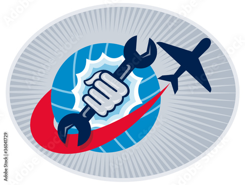 aviation aircraft mechanic hand spanner