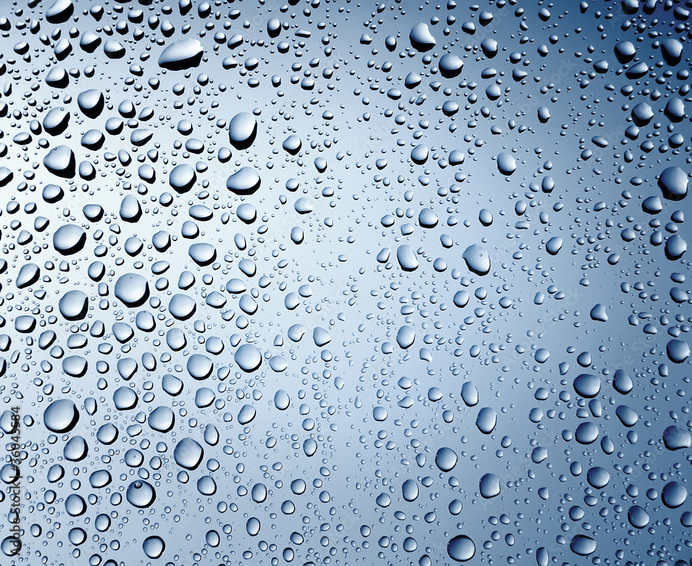 Water drops background with copy space Water drops background with copy space