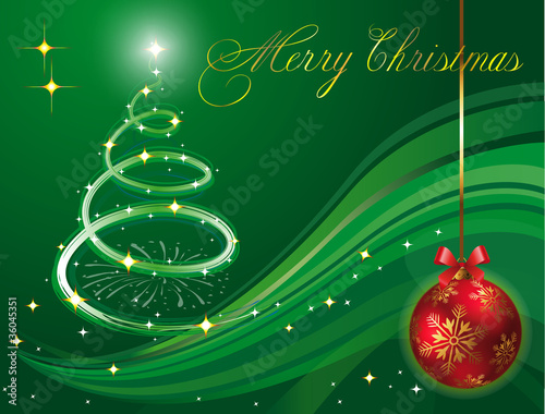 Christmas trees and lights