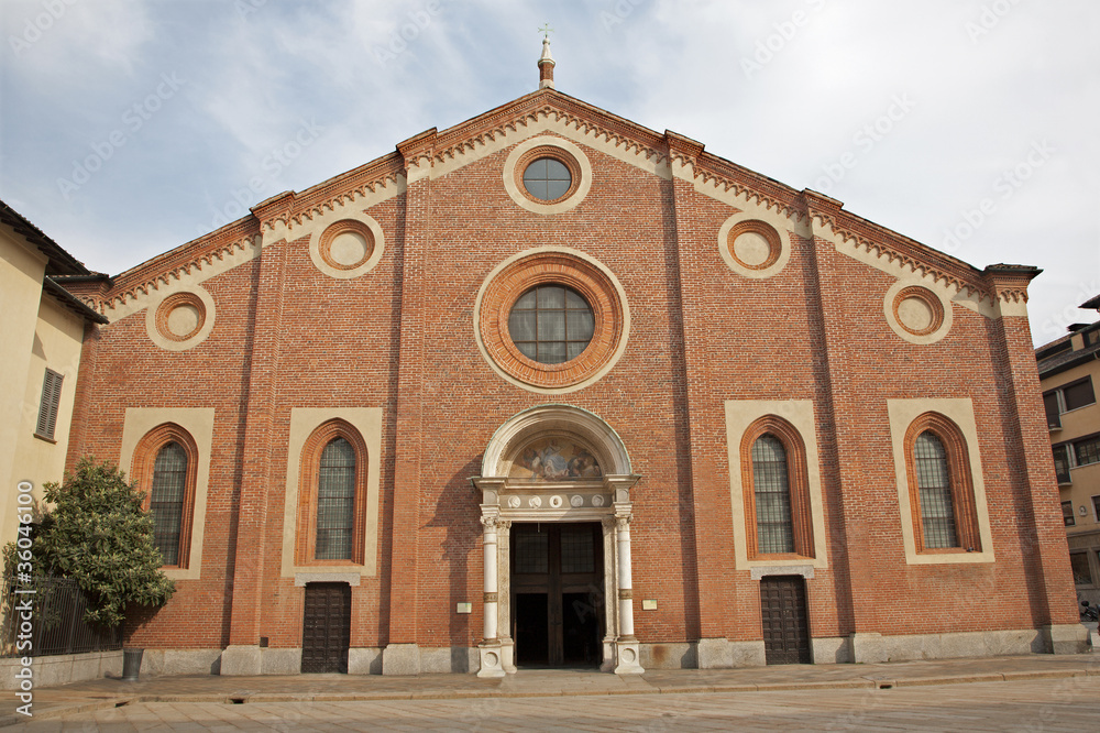 Milan - Santa Maria delle Grazie church