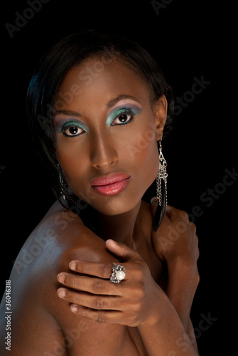 Beautiful African woman