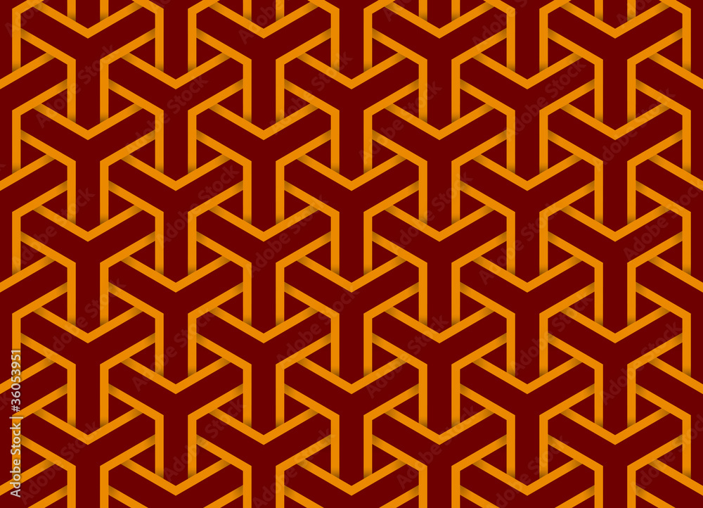 Optical illusion orange and red background Optical illusion orange and red background