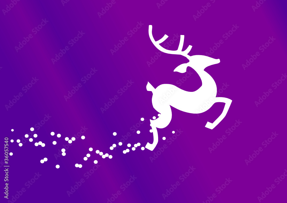 Obraz premium Weihnachtskarte