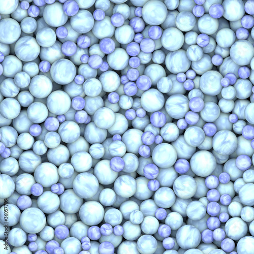 abstract textured pearls in blue and purple