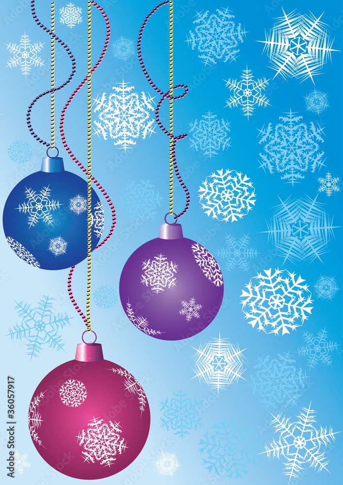 Christmas and New Year's background. Christmas and New Year's background.