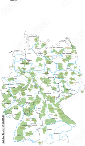 Naturparks Deutschland