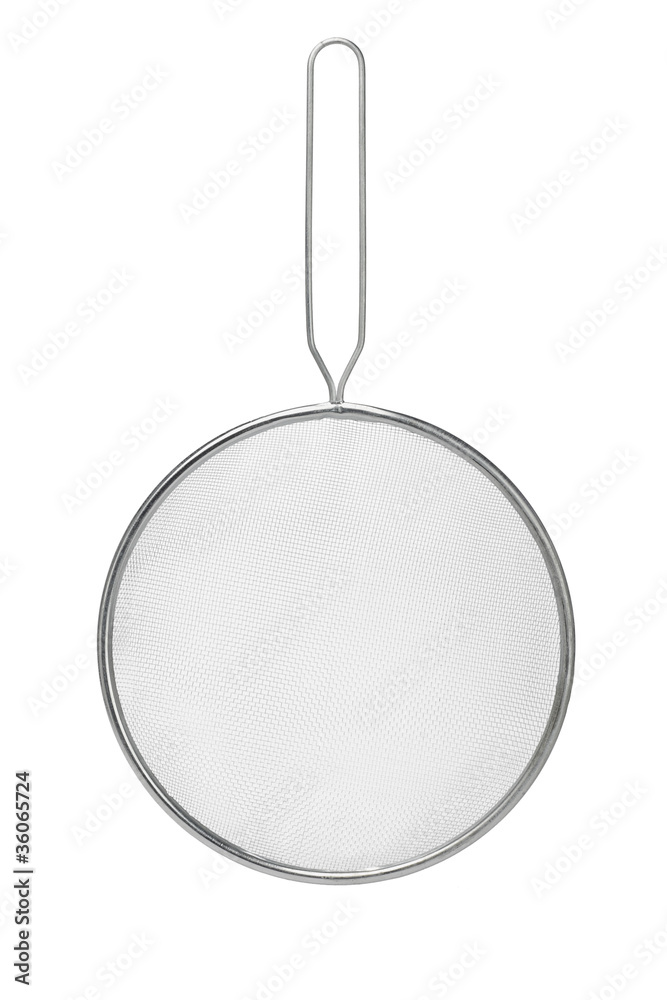 Fototapeta premium Stainless steel colander