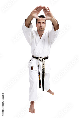 Karate, Kata, vor weiß 3