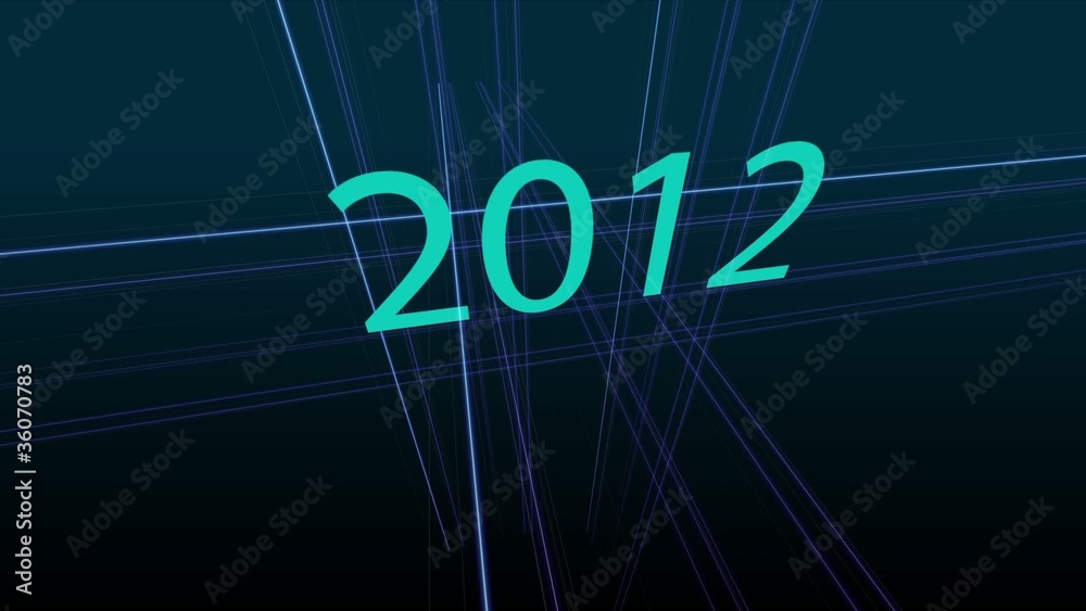 bonne année 2012