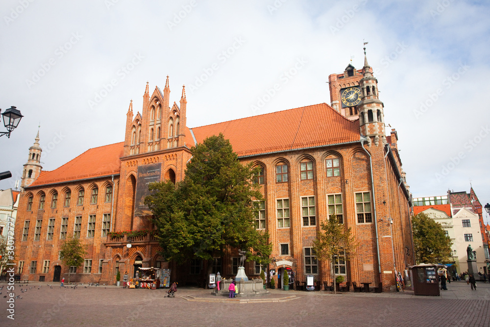 Old Town Hall-monument Unesco in Toruń, Poland