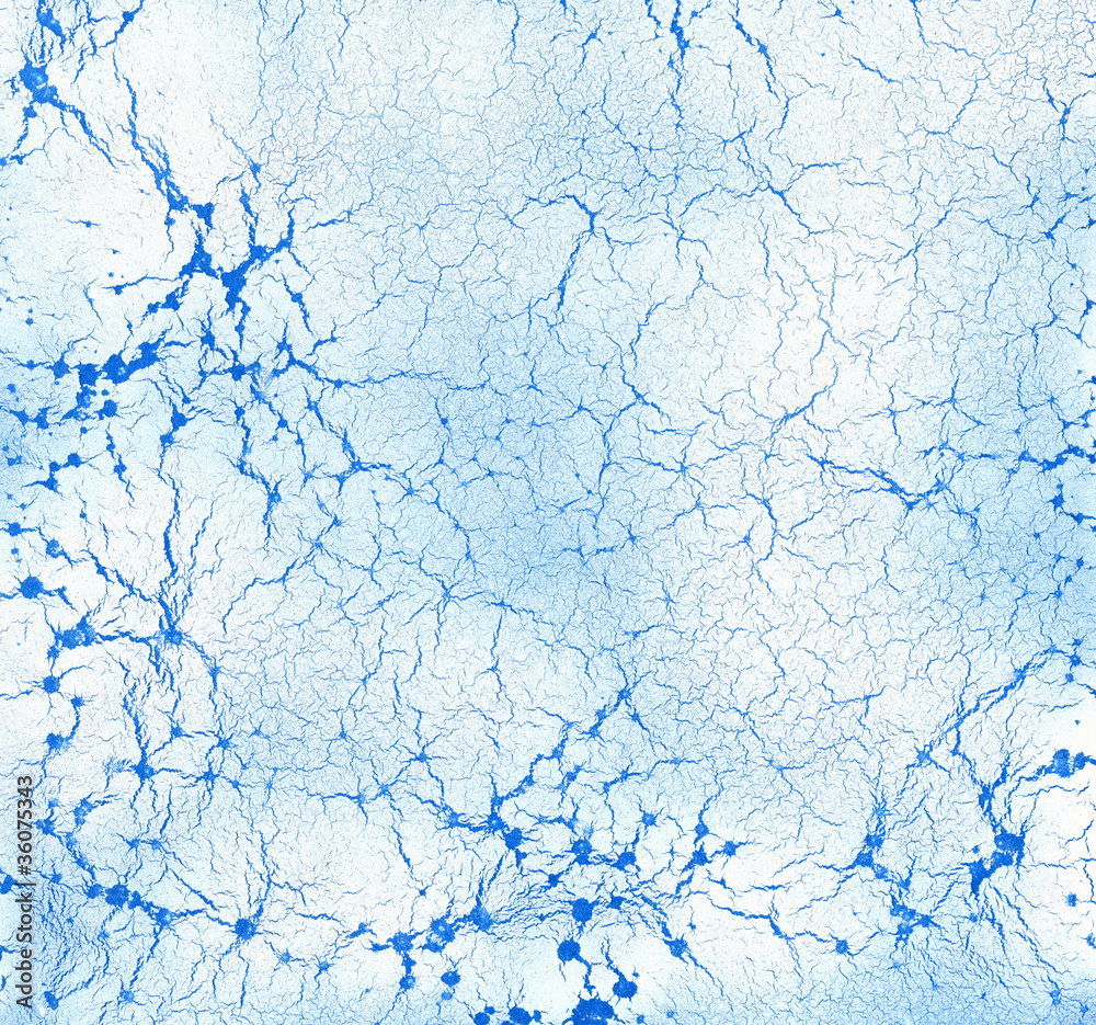 Obraz premium crackling blue background