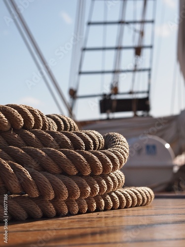 Rope on a Sailing Ship