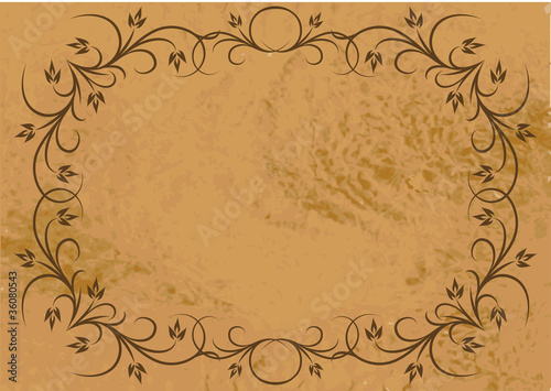 Elegant vintage frame
