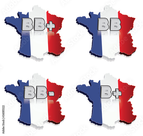 Notation de la France : BB+ BB- BB B+