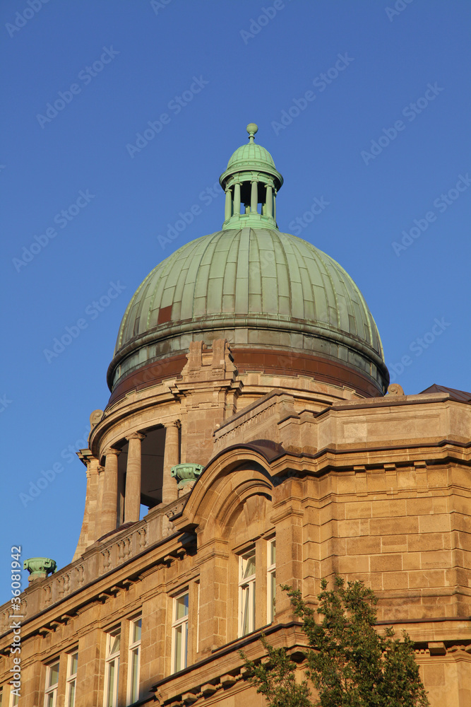 Die Kuppel des Oberlandesgerichts, Hamburg