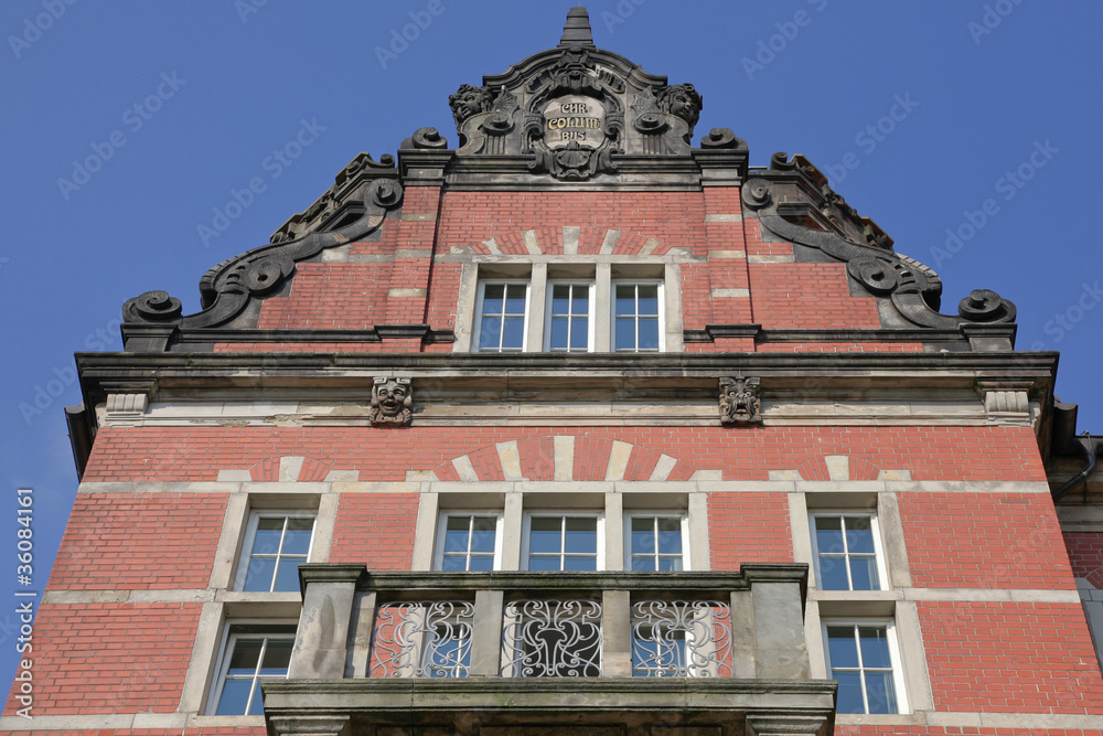 Fototapeta premium Feuerwache Admiralitätsstraße, Hamburg