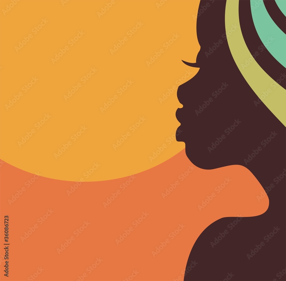 African american woman vector African american woman vector