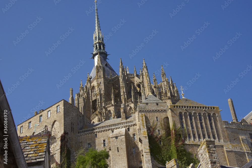 Obraz premium mont saint michel